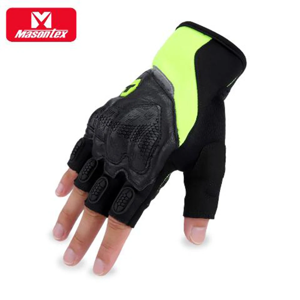 Оптовая продажа Прямая поставка летние мотоциклетные перчатки на полпальца для