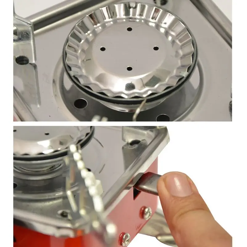 New Mini Camping Stove Folding Outdoor Gas Stove Portable Picnic Split Cooker Burner
