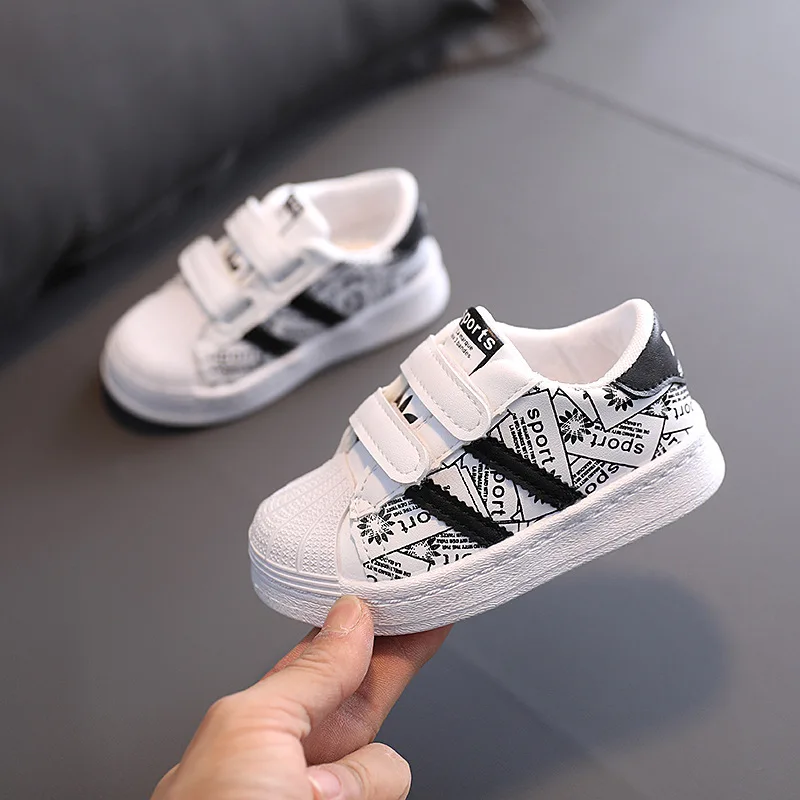 Children Shoes Boys Girls Sports Shoes Fashion Casual Breathable Outdoor Kids Sneakers Boys Running 21-30