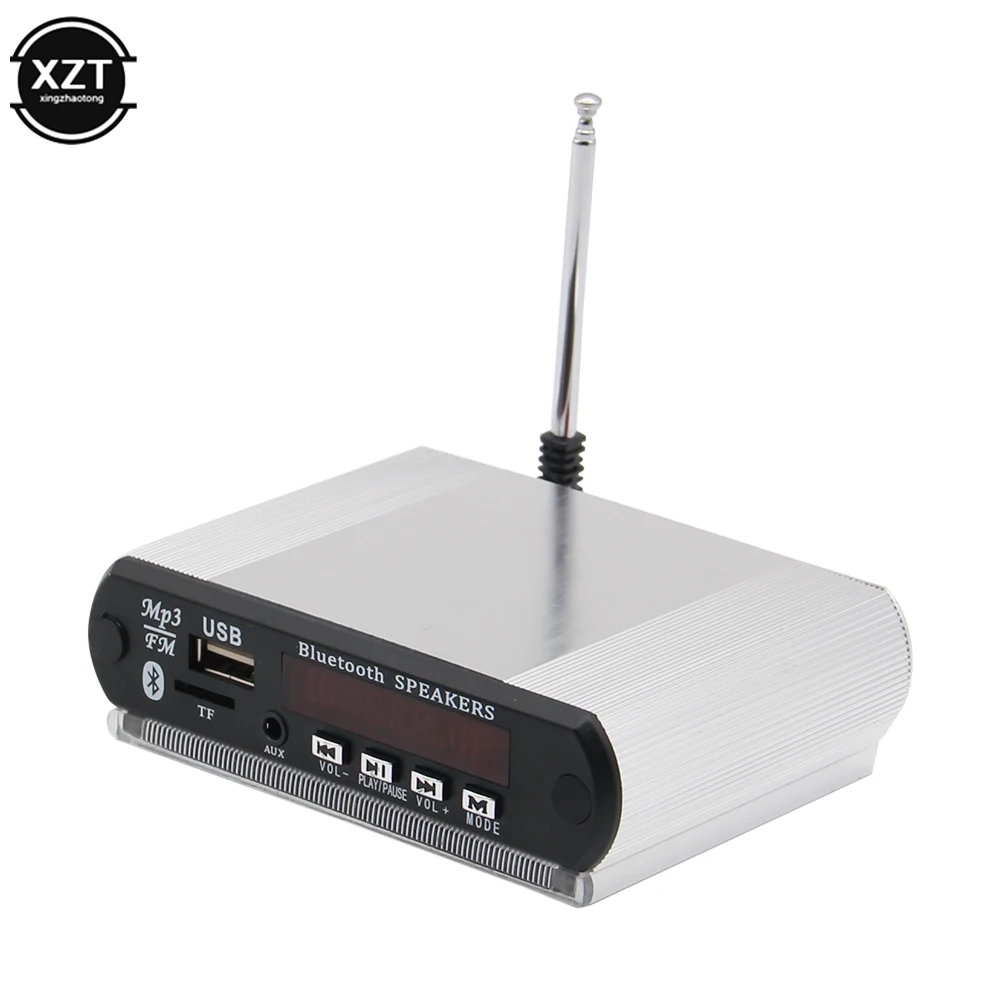 2*15W Amplifier Recording Bluetooth5.0 Receiver Car Kit MP3 Player Decoder Board Color Screen FM Radio TF USB 3.5 Mm AUX Audio