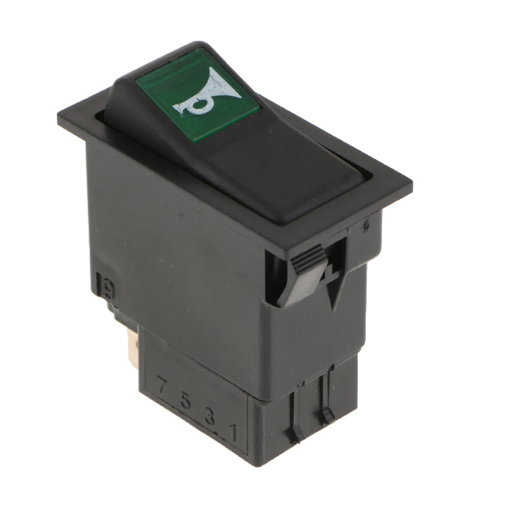 Brand New Car Truck Tailer Horn Rocker Switch Button On Off Control