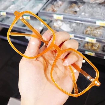 

Imwete Clear Square Glasses Frame Women Men Transparent Lens Myopia Optical Eyeglasses Computer Spectacles Oversized Frames