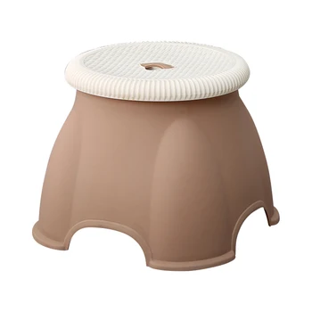 

Round Non Slip Home Portable Stackable Small Stool For Kids Household Strong Bearing Furniture Picnic Living Room Beach