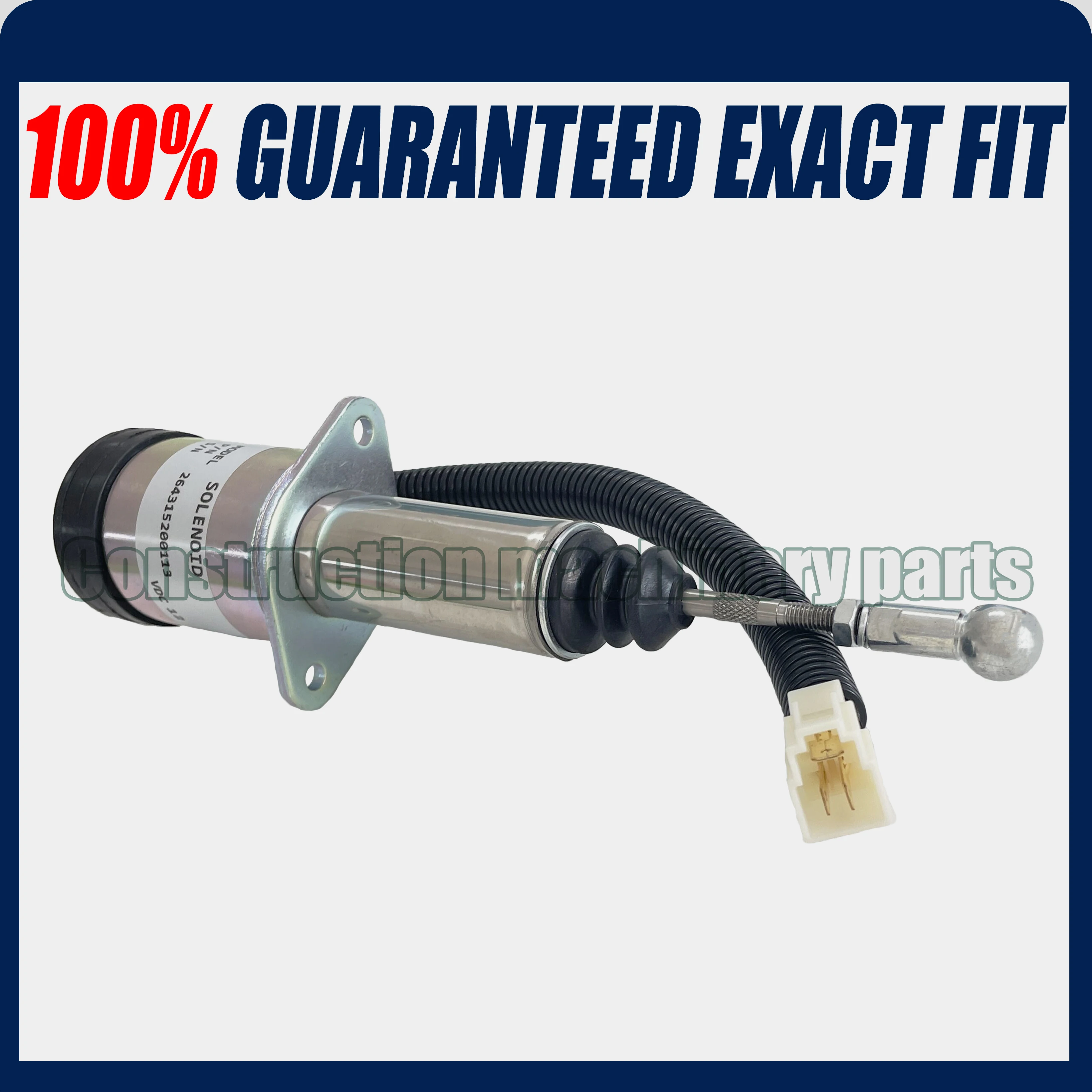 12V Disel Shut Off Solenoid 264315200113 S620666 14030801 3-Wire