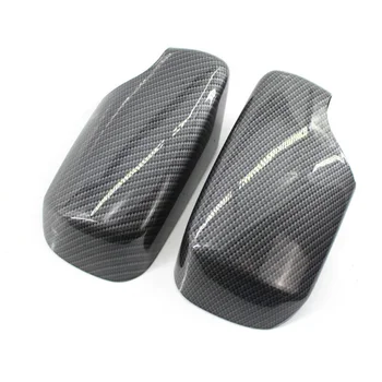 

Car Rearview Mirror Cover ABS Plastic Carbon Fiber Style For BMW E46 1998-2005 Accessories