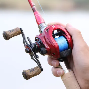 

Sougayilang Top Quality 9+1BB Fishing Reel Drag Power 8kg and High Speed 8 :1 Gear Ratio Carp Fishing Reel Wheels