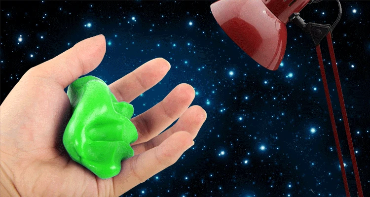 Night Light Bouncing Clay Environmentally Friendly Safe Non-Magnetic Plasticene Children'S Educational Toy Relaxation Useful Pro
