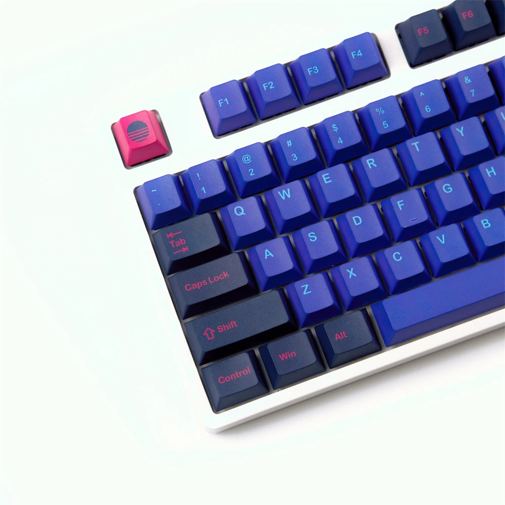 gmk laser keycaps pbt cereja perfil chaves para interruptor cruz ansi layout de teclado mecânico