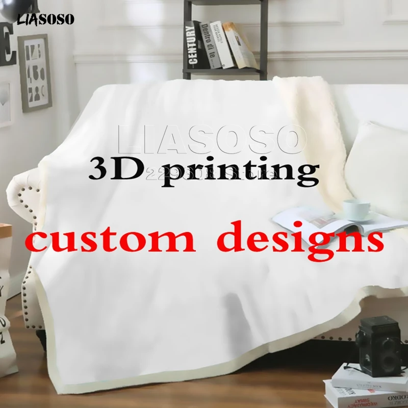 LIASOSO Новинка 2019 одеяло для дивана индивидуальный дизайн детское Harajuku милое