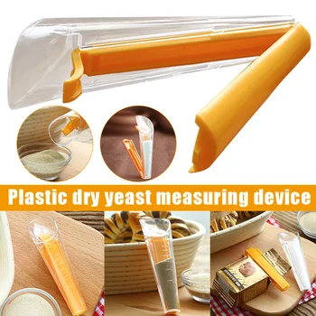 

Yeast Measuring Cup with Sealing Clip Clamp Meter Device Accuracy Cake Bread Baking Kitchen Tool YE-Hot