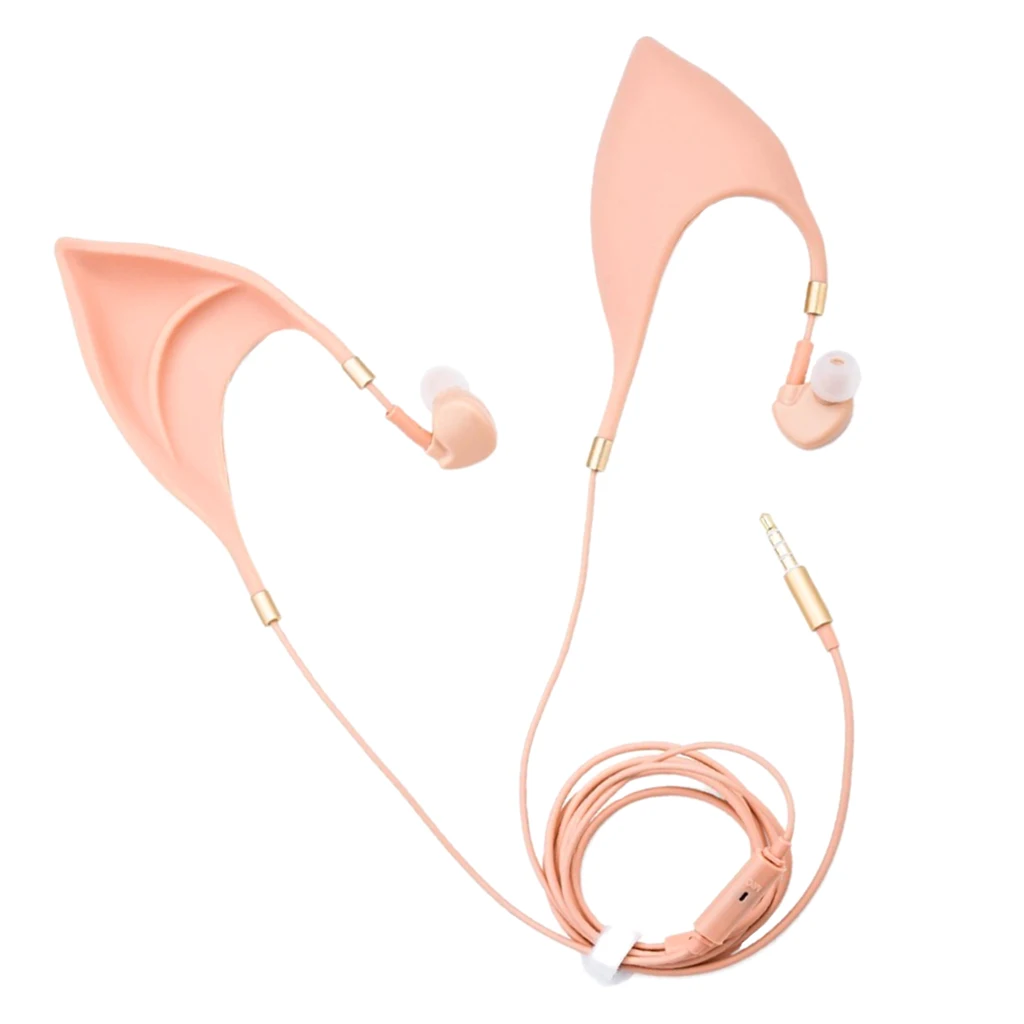 Elf Earbuds Earphones In-Ear Headphones Hands-Free Headset With Mic