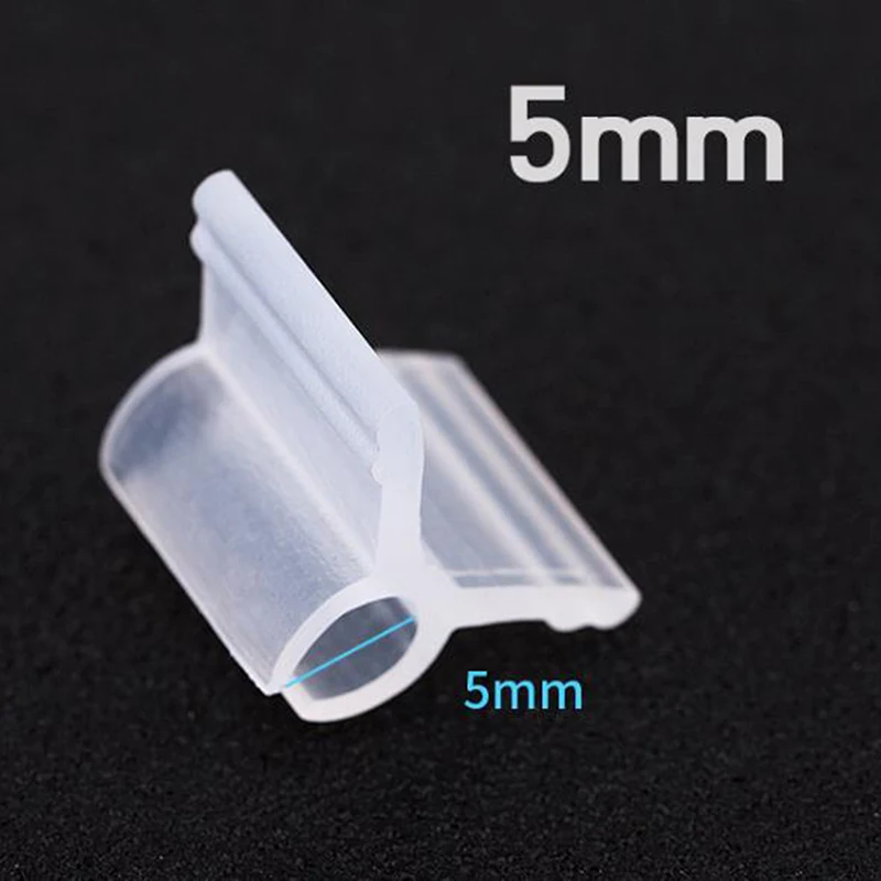 100Pcs-pack Garden Flower Plant Vine Seedlings Grafted Branches Clip Connector Fasteners Plastic Clips Garden Tool Plant Clips Plastic Plant Clips