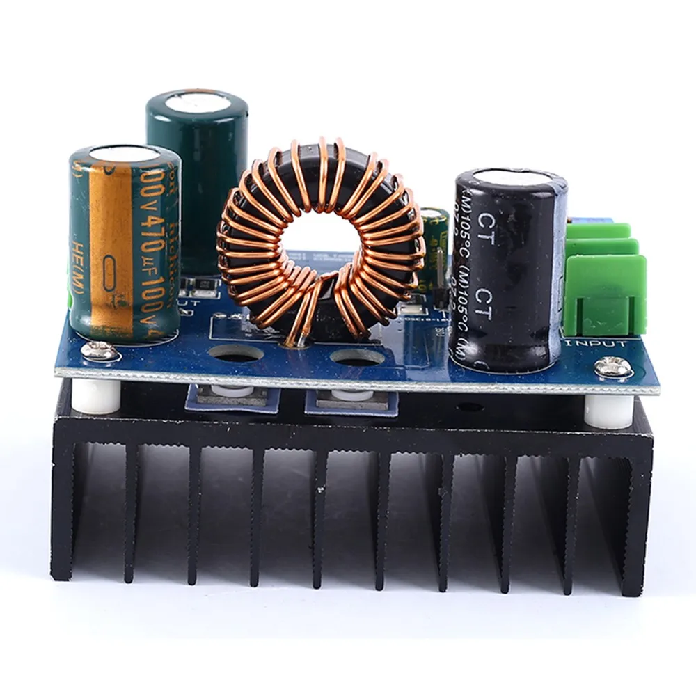 Повышающий преобразователь модуль Boost DC-DC 600W CVCC мощный источник питания Модуль 8 V-60 V-12 V-80 V Поддержка зарядное устройство на солнечной батарее