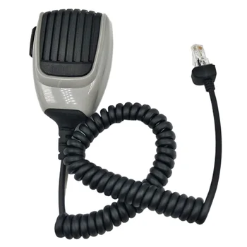 

HM-148G Durable Speaker Mobile Radio ABS Self Grounding Handheld Car Mounted Communication Practical Ham Mic For ICom Series