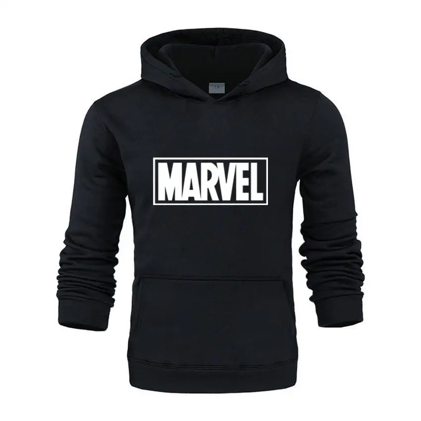 

2019 New Brand Marvel Hoodies men high quality Long sleeves Casual men Sweatshirt Hoodies marvel print Hoodie Tracksuits male