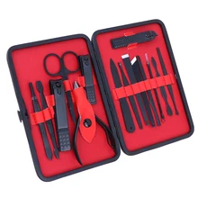 1 комплект Палочки Уход за лошадьми комплект маникюрные ножницы резак Триммер ножницы-пинцет Ножи Маникюр для педикюра, на палец Инструменты Черный Нержавеющая сталь