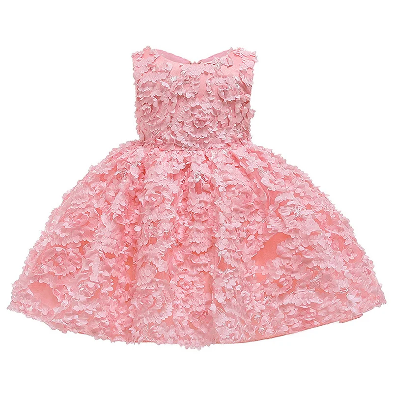 Розовые вечерние платья для девочек, держащих букет невесты на свадьбе, на день рождения, на вечеринку, на день рождения вечерние платья для девочек, для причастия, на выпускной вечер