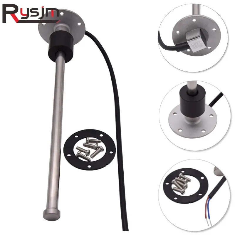 

High quality Stainless Steel Boat Tank Fuel Sending Unit Marine Car Fuel Level Gauge Sensor 150/200/250/300/350/400/450mm
