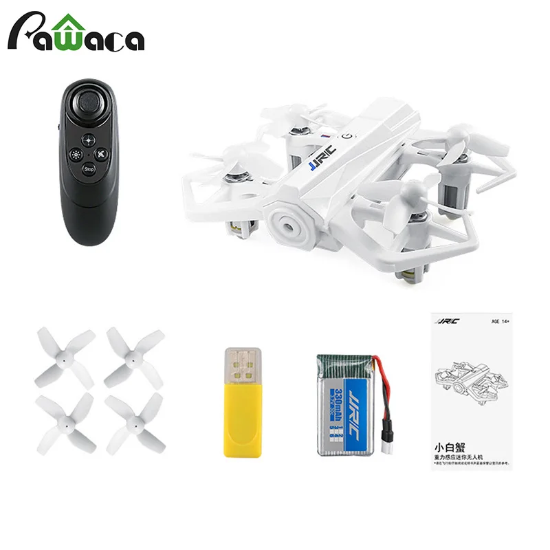 

Remote Control Aircraft JJRC H63 Gravity Induction Fixed Height Headless Mode Fall-resistant Anti-collision Light Control Drone