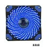 1Pcs PC Computer Case Fan 120mm 33 LED Silent Fan Heatsink Cooling For Computer Cases, CPU Coolers And Radiators Ultra Quiet ► Photo 1/6