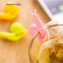 Силиконовая милая форма улитки, чай, кофе, распознаватель, кружка, фильтр, чайник, пакетики для чая, этикетки, висячий пакетик для чая