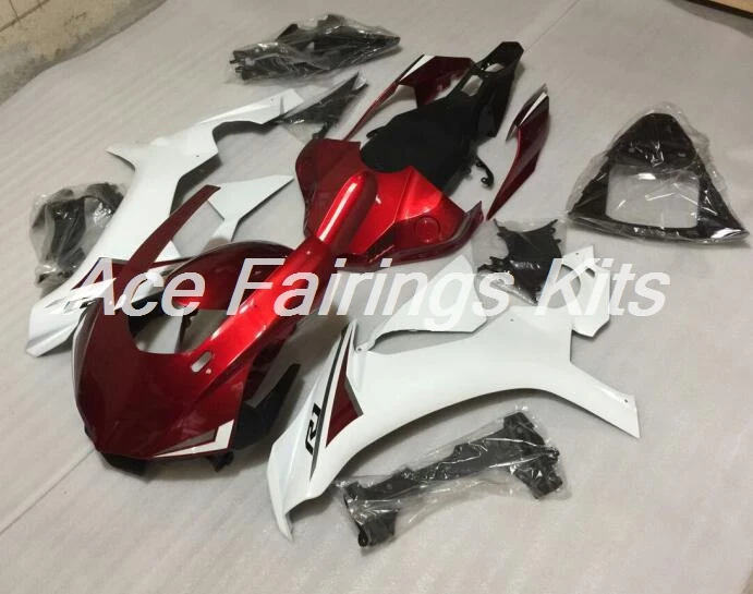 4 подарки ABS литья под давлением Полный обтекатели комплект подходит для YAMAHA YZF-R1 15 16 17 пользовательские Обтекатели красный белый