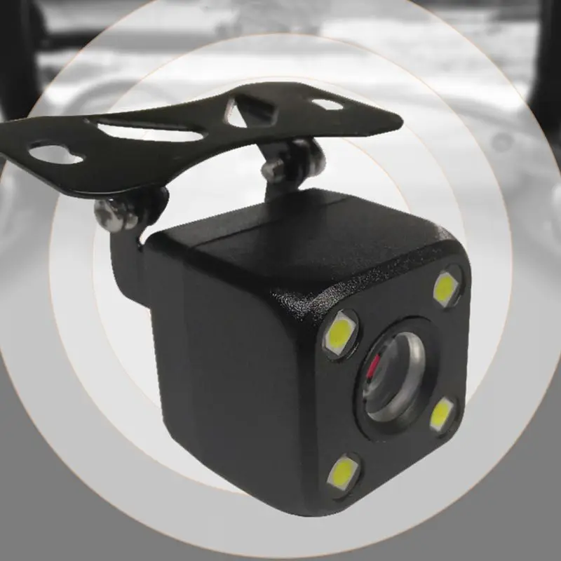 1 Set HD 170° Car Reverse Rear View Night Vision Camera Starlight for Universal Park