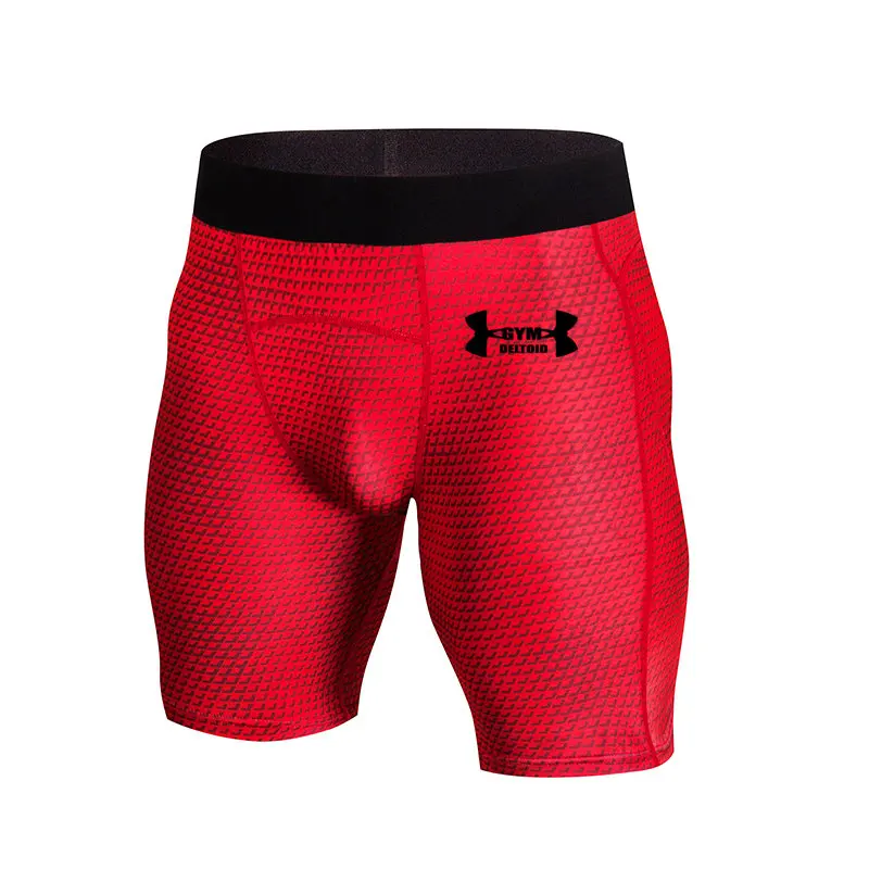 Men Brand Compression Short Sports Tights Men's Quick Dry Gyms Fitness Sports Leggings Sports Shorts Male Underwear Gyms Shorts