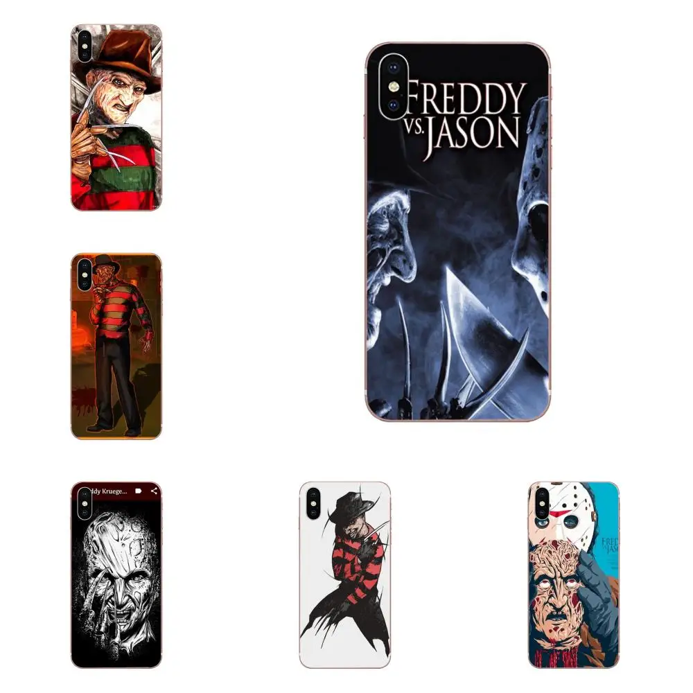 Для Apple iPhone 11 Pro XS Max XR X 8 7 6 6S Plus 5 5S SE 4 4S Мягкий ТПУ на заказ телефон Horor Movie Freddy