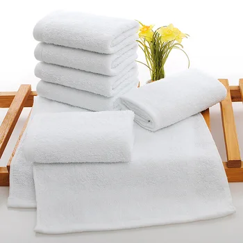 

Hotel Towels sweat sauna bath white towesl labor protection household cleaning water absorption towel