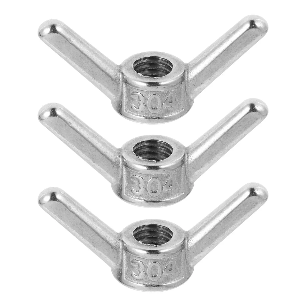 

3 pcs Anti Skid Wing Nut Hardware Fasteners for Appliance Machine