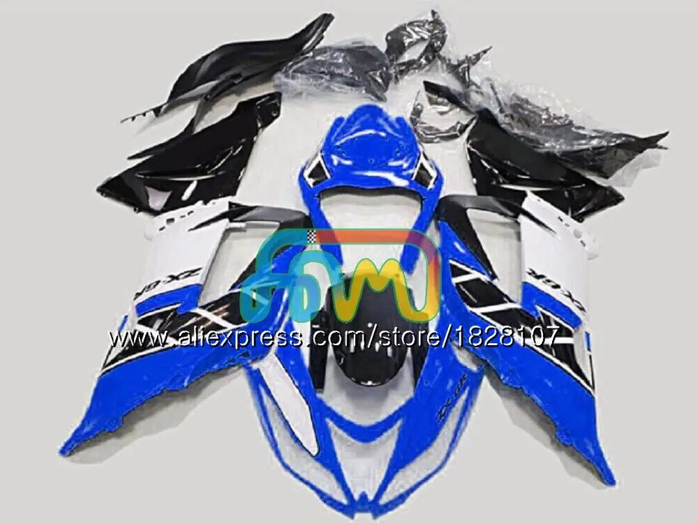 No. 28 Инъекции для KAWASAKI ZX 6R ZX-636 ZX 636 ZX636 25BS. 0 ZX-6R ZX6R 13, 14, 15, 16, 17, 2013 обтекатель Черный Запад - Цвет: No. 28