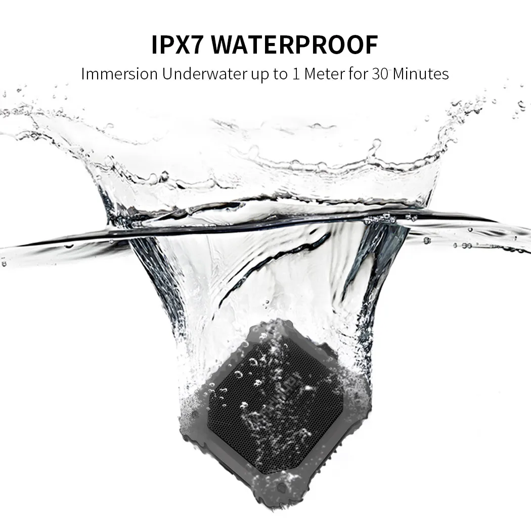 KAYINUO IPX7 водонепроницаемый противоударный беспроводной динамик объемный стереозвук коробка открытый портативный Bluetooth динамик поддержка tf-карты