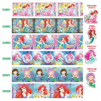 

Free shipping 2019 new arrival ribbons Hair Accessories ribbon 10 yards printed grosgrain ribbons 34991