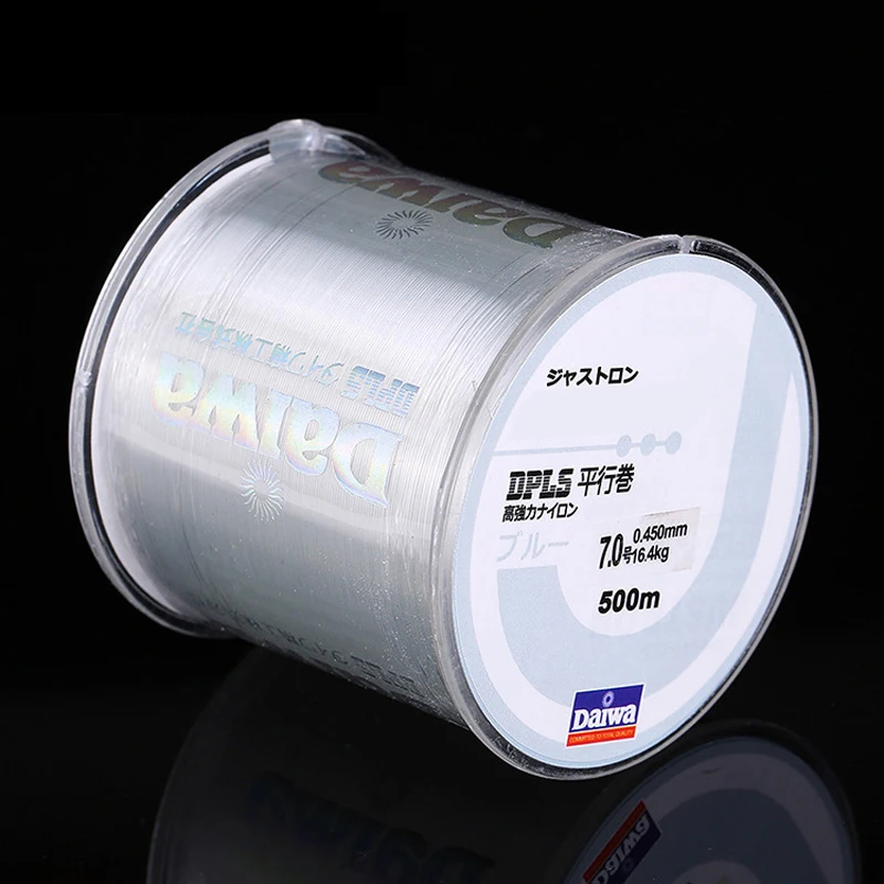 Леска рыболовная нейлоновая Daiwa суперпрочная 2-40 фунтов 5 цветов 500 м | Спорт и