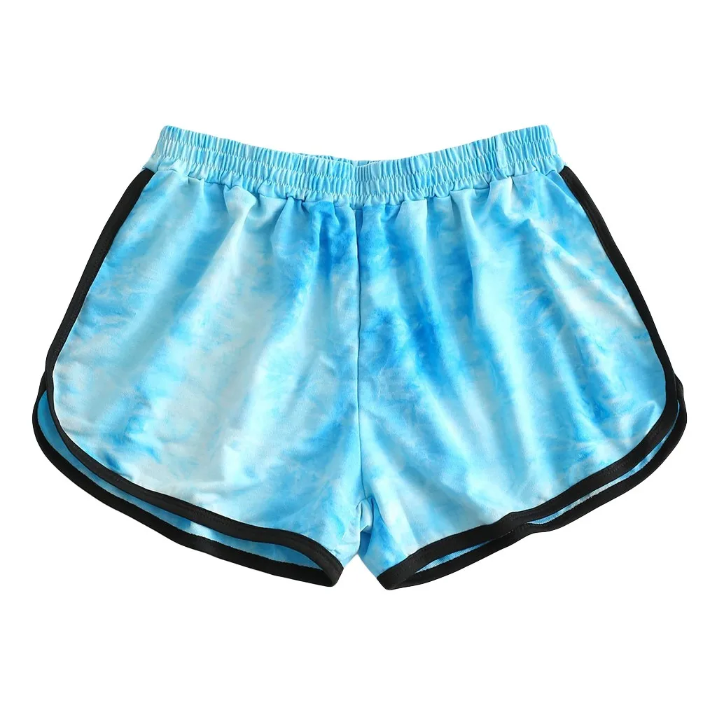 Леггинсы с принтом Tie Dye новинка модные женские спортивные штаны высокой талией