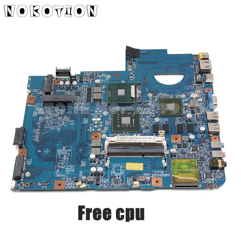 NOKOTION MBP5601003 MBP5601007 для acer aspire 5738 Материнская плата ноутбука 48.4CG01.011 DDR3 PM45 G105M GPU Процессор