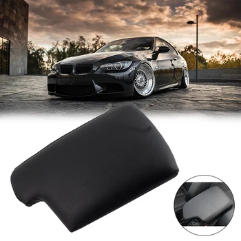 

Leather Armrest Center Box Console Lid Cover Fit For-BMW 3 Series E90 E92 2006-2011
