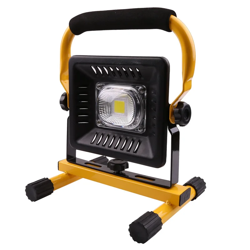 50W LED Work Light Rechargeable Portable Emergency Flood Light Outdoor Lighting Camping Lights