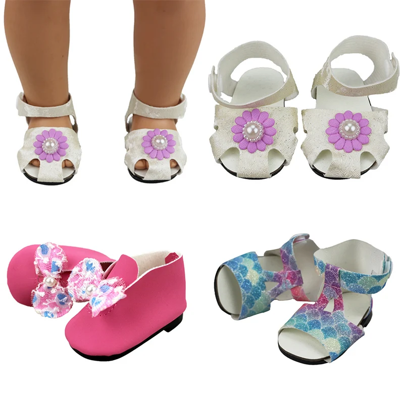 18 дюймовые кукольные сандалии модная обувь для моего маленького ребенка
