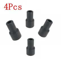 4pcs Spark Plugs Cap Connector Ignition Coil Coils Plug Tip Cover Rubber 90919-11009 For Toyota YARIS VIOS CAMRY Car Accessories