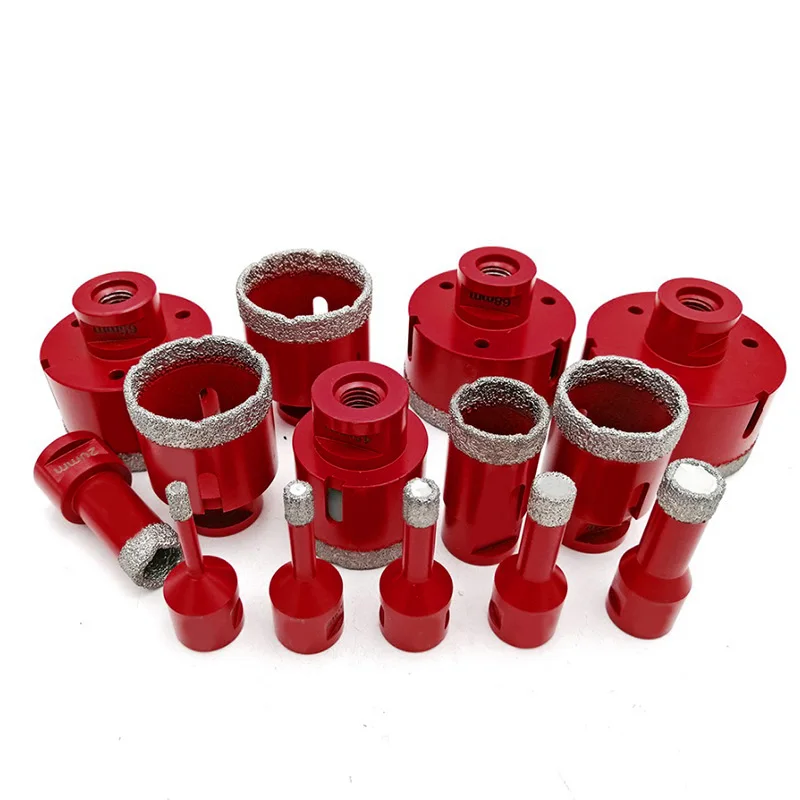 

M14 Angle Grinder Brazing Drill Bit Connecting Hole Saw 20-70mm Dry/Wet Drilling