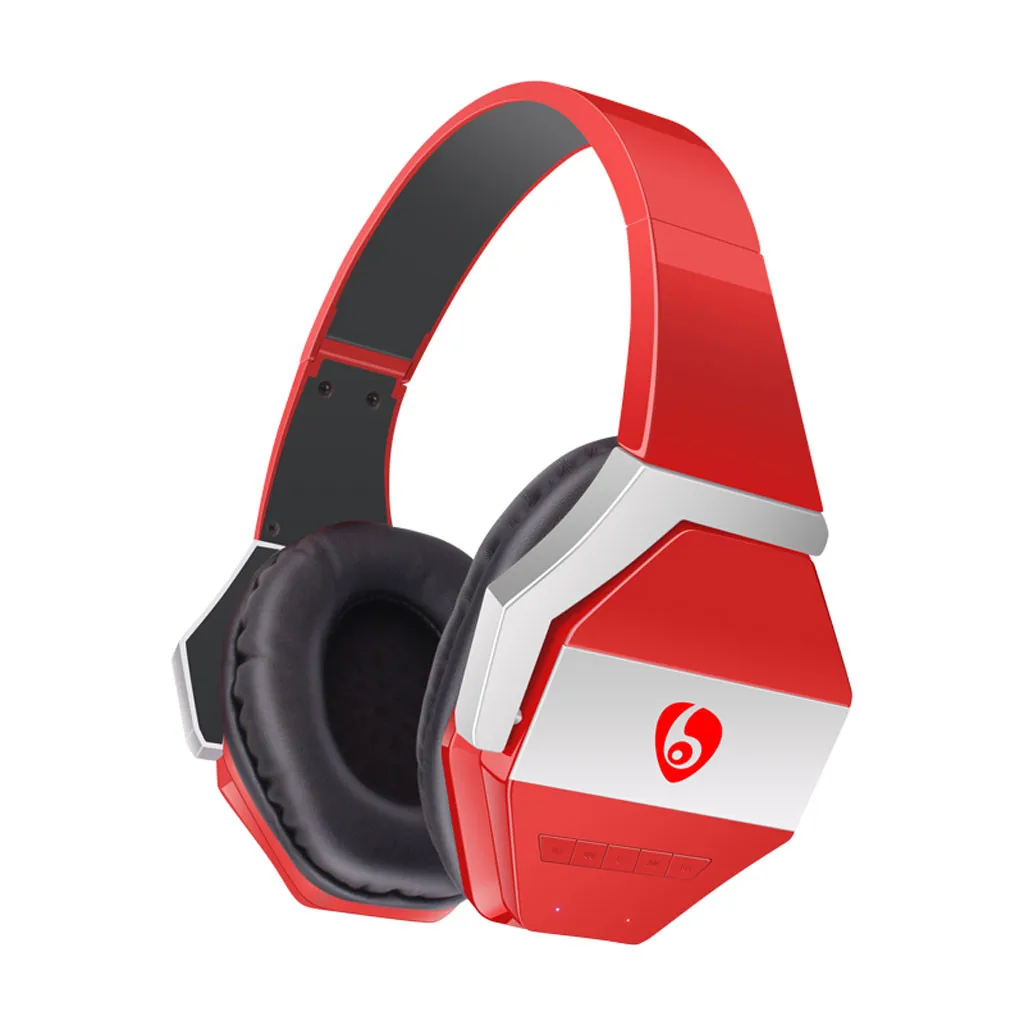 BT-606 Stereo Earphone Wireless Headband Gaming Card Radio Bluetooth Headset