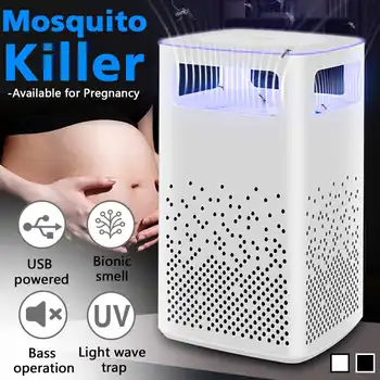 

LED Mosquito Killer Lamp USB No Noise No Radiation Insect Killer Flies Trap Lamp Anti Mosquito UV Lamp Trap Light Home For Baby
