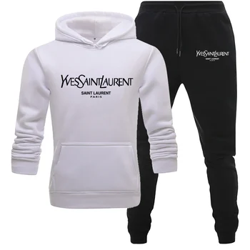 

New Tracksuit Men Sets Fleece Hit Color Sportswear Hoodies Sets Fashion Hooded Sweatshirts Japan Anime Harajuku Track suit man