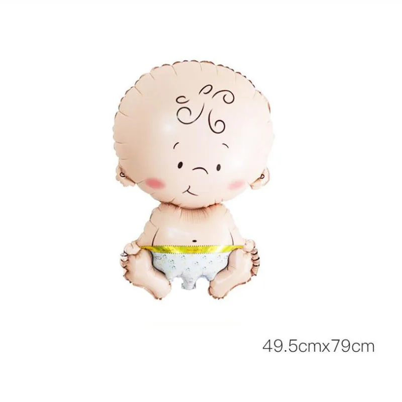 Newborn Boys girls Angel foil balloons baby Shower Supplies 1st birthday Party decoration globos gender reveal blue Pink ballon Foil Balloons Birthday Balloons Birthday Balloon Set Party Balloon Set Birthday Party Decoration Set Inflatable Balloon