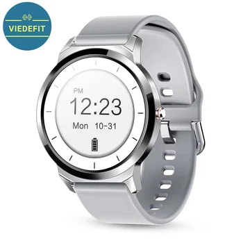 

H6 PRO Fitness Tracker Heart Rate Full Touch Round Screen Zinc Alloy Case Women Smart Watch Men For Android IOS Smartwatch