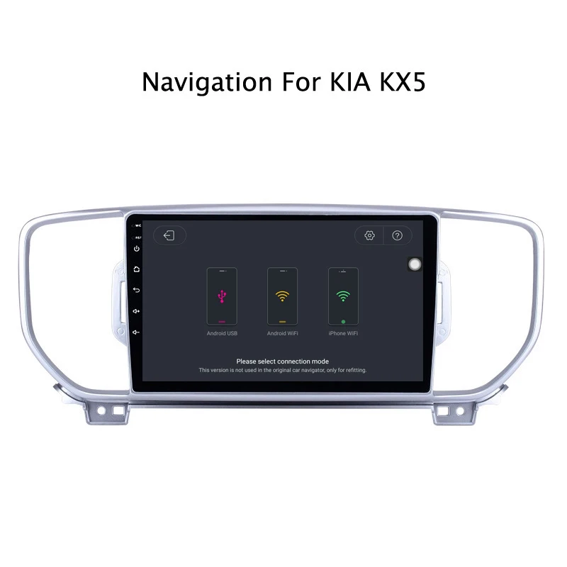 Ectwodvd 9 дюймов Andriod 8,1 автомобильный DVD gps для Kia Sportage- KX5 4G ram 64G rom CarPlay DSP 4G LTE с wifi