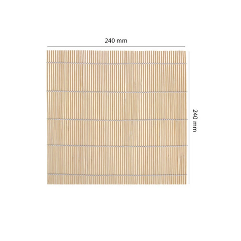 Kitchen Sushi Tool Bamboo Rolling Mat DIY Onigiri Rice Paddles Tools Bamboo Sushi Mat Japanese Machine Tool 1PC sushi rolling tool sushi rolling mat sushi tools