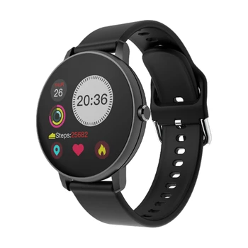 

Bakeey P8 1.3' Full Touch Screen Wristband Heart Rate Blood Pressure Monitor Life Assistant Camera Control bluetooth Smart Watch